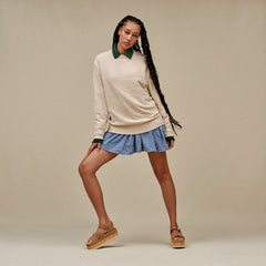 W Aubrey Ankle Strap - Chestnut