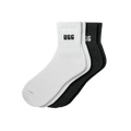 Quinlin Logo Quarter - White / Black