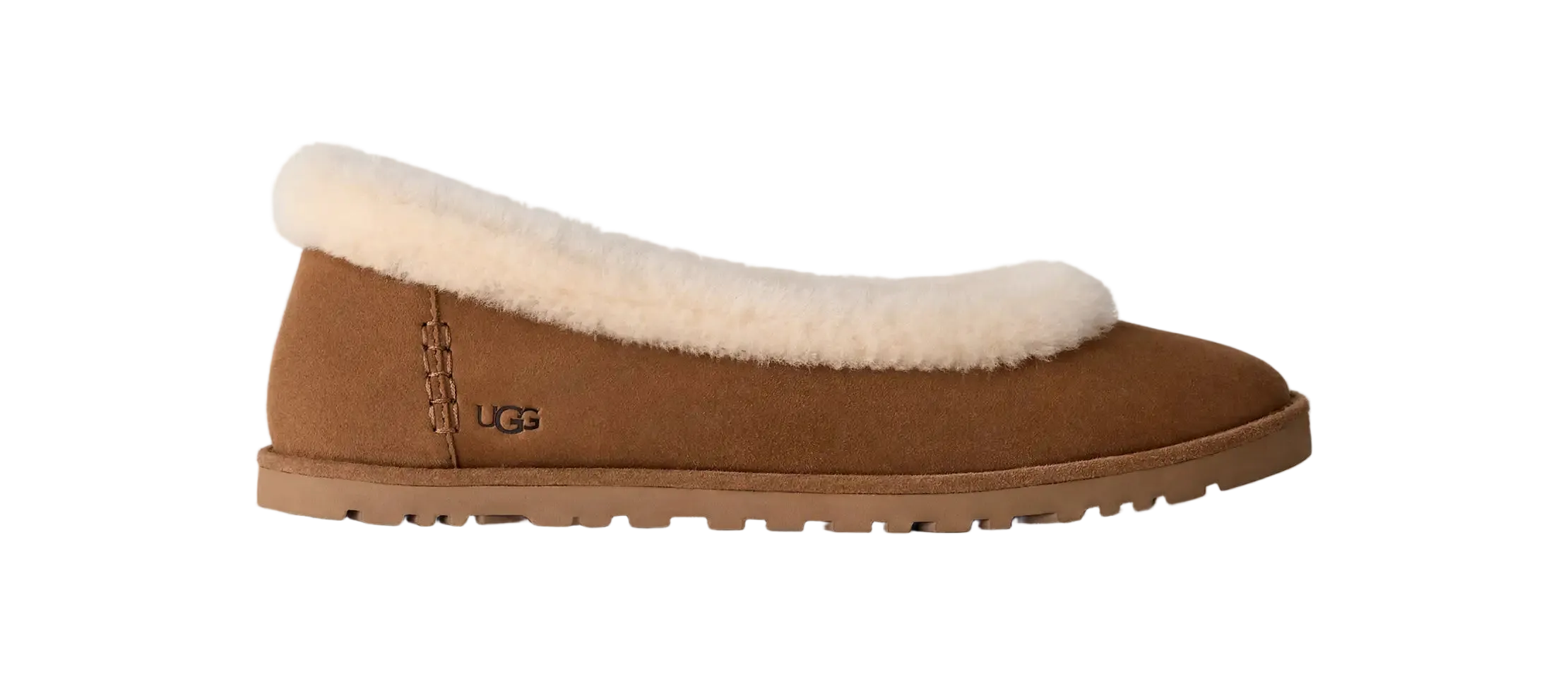 W Zora Ballet Flat - Chestnut