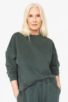 Mara Sweatshirt - Dark Green