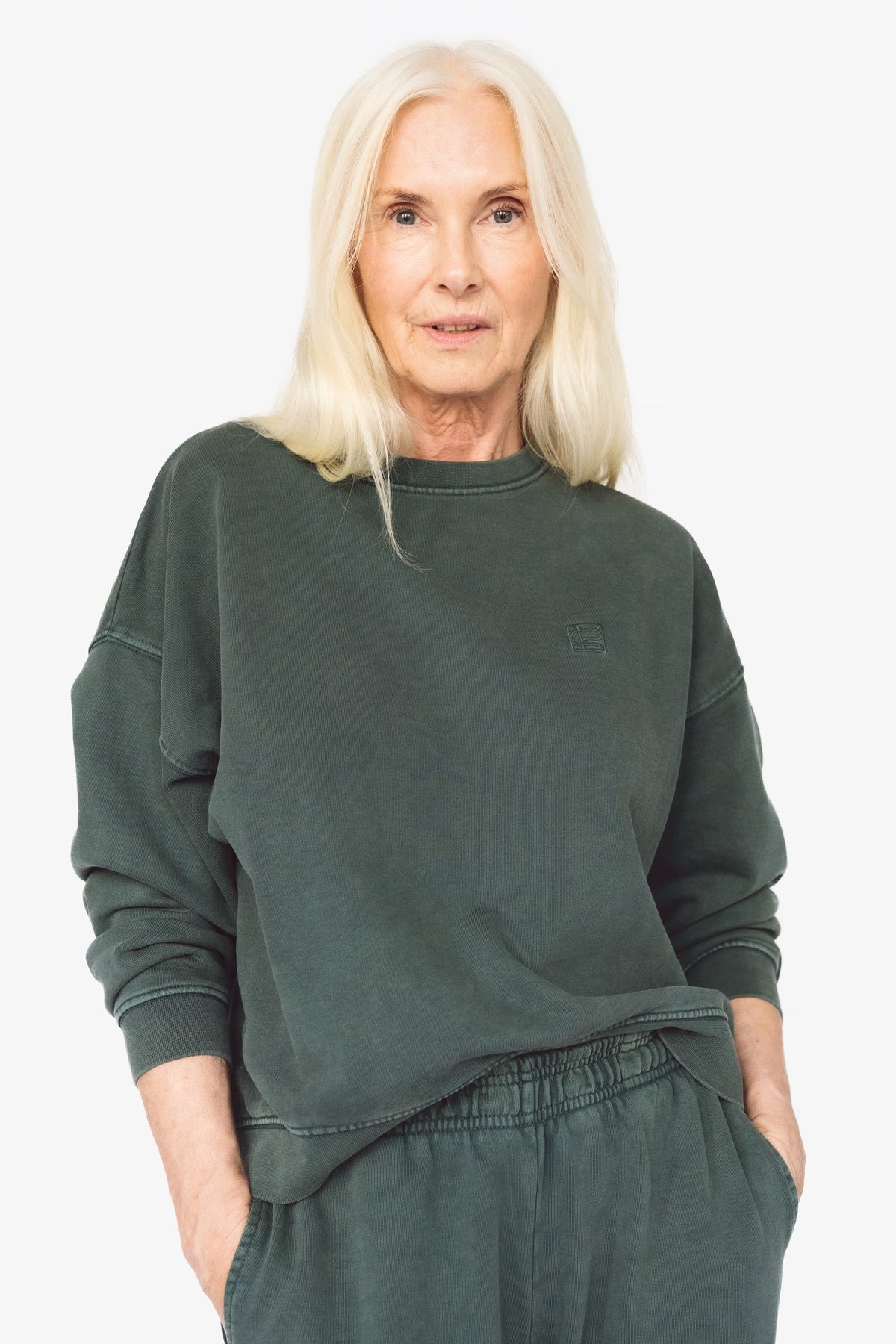 Mara Sweatshirt - Dark Green