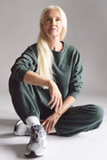 Mara Sweatshirt - Dark Green