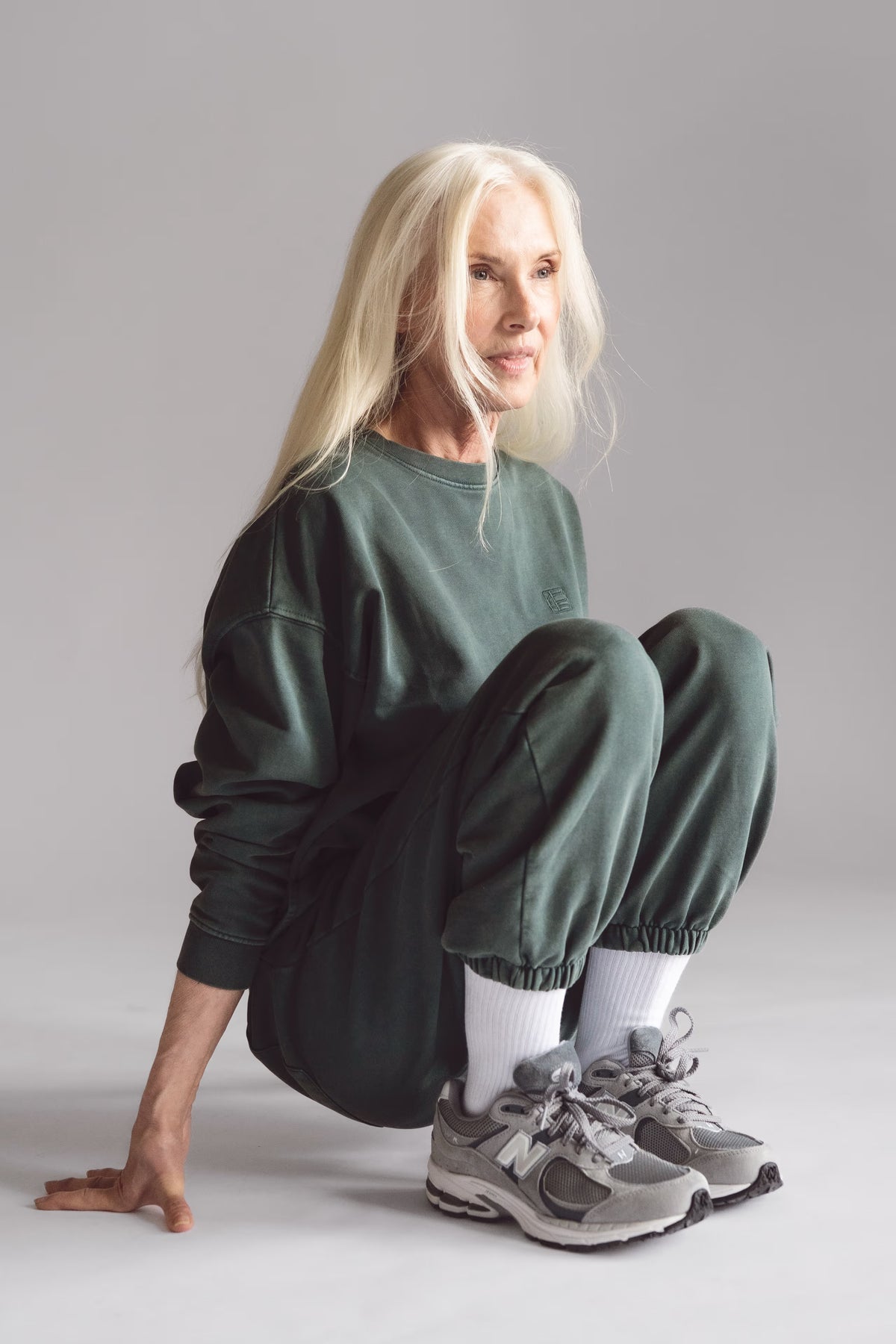 Mara Sweatshirt - Dark Green