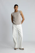 Ebba Waistcoat - Sand