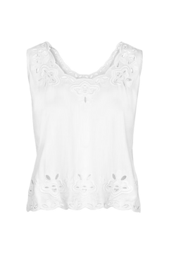 Evie Top - White