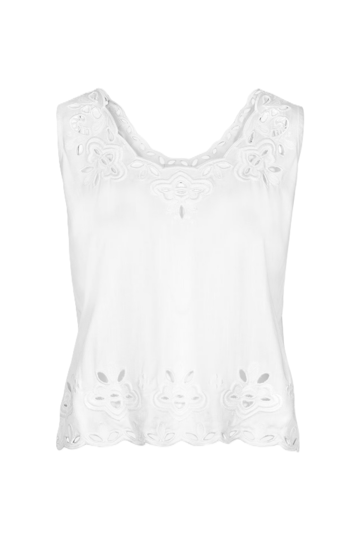 Evie Top - White