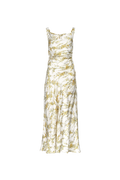 Anna Dress - Yellow Mimosa Print