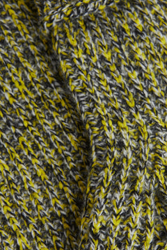 Monica Moulinere Knit Mittens - Dark Grey