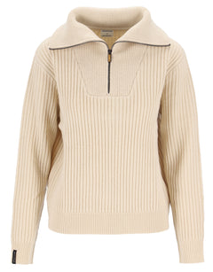 Mode Rib Hz Knit - Gråhvit
