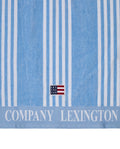 Long Island Beaches Cotton Velour Beach Towel 100X180 - Sky Blue/Blue