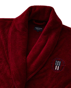 Lesley Fleece Robe - Red