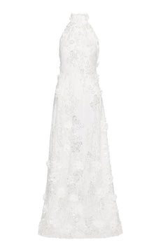 Lupita Maxi Dress - White Lace