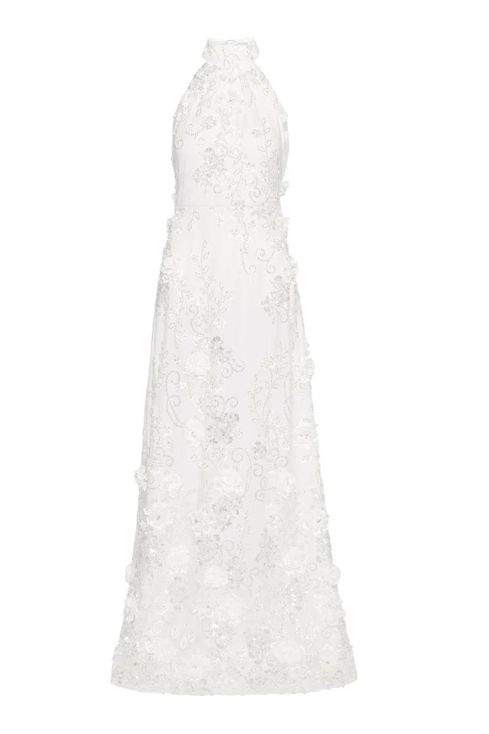 Lupita Maxi Dress - White Lace