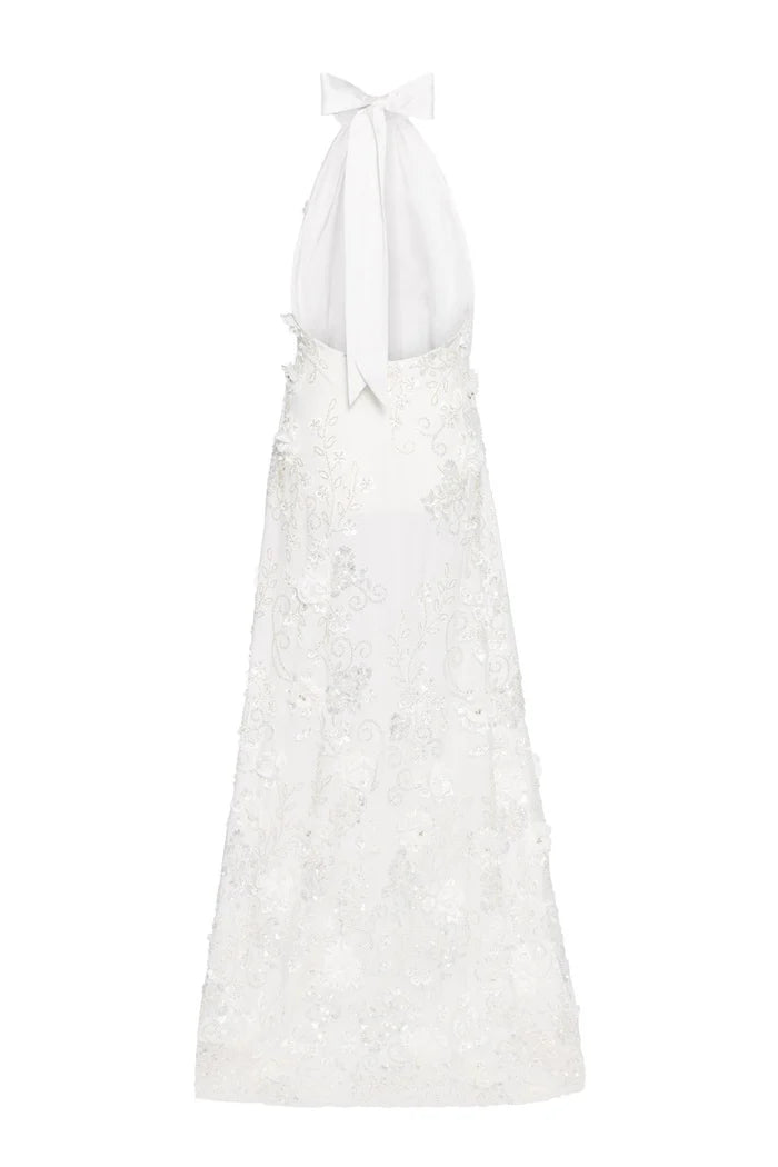 Lupita Maxi Dress - White Lace