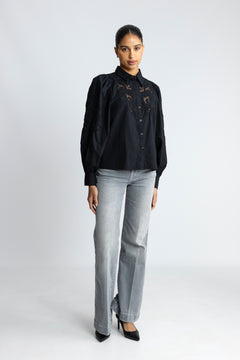 Yaszimia Ls Shirt - Black