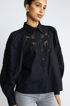 Yaszimia Ls Shirt - Black