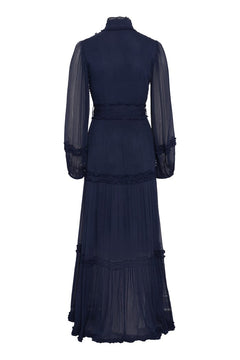 Violetta Maxi Dress - Dark Blue