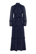Violetta Maxi Dress - Dark Blue