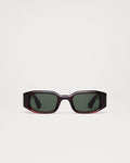 Levi - Dark Red/Tortoise