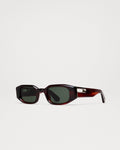 Levi - Dark Red/Tortoise