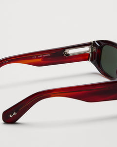 Levi - Dark Red/Tortoise