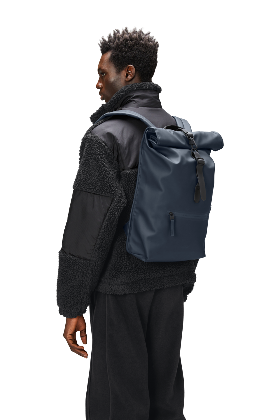 Rolltop Rucksack W3 - Navy