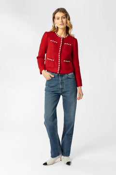 Elizabella Jacket - Red