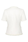 Abbot Top - White