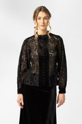 Inez Blouse - Black Lace