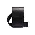 Alex - Black Grained Leather