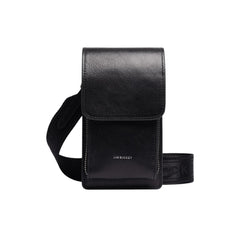 Alex - Black Grained Leather
