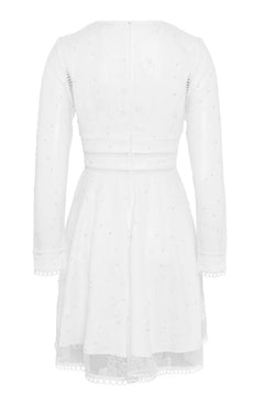 Ellie Dress - White Lace