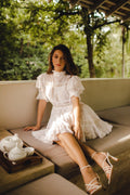 Iro Mini Dress - White Papaya