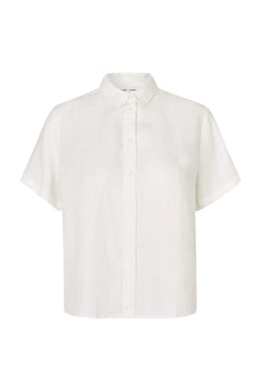 Mina Ss Shirt Np - Egret