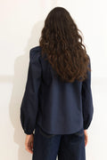 Infinity Blouse - Dark Navy