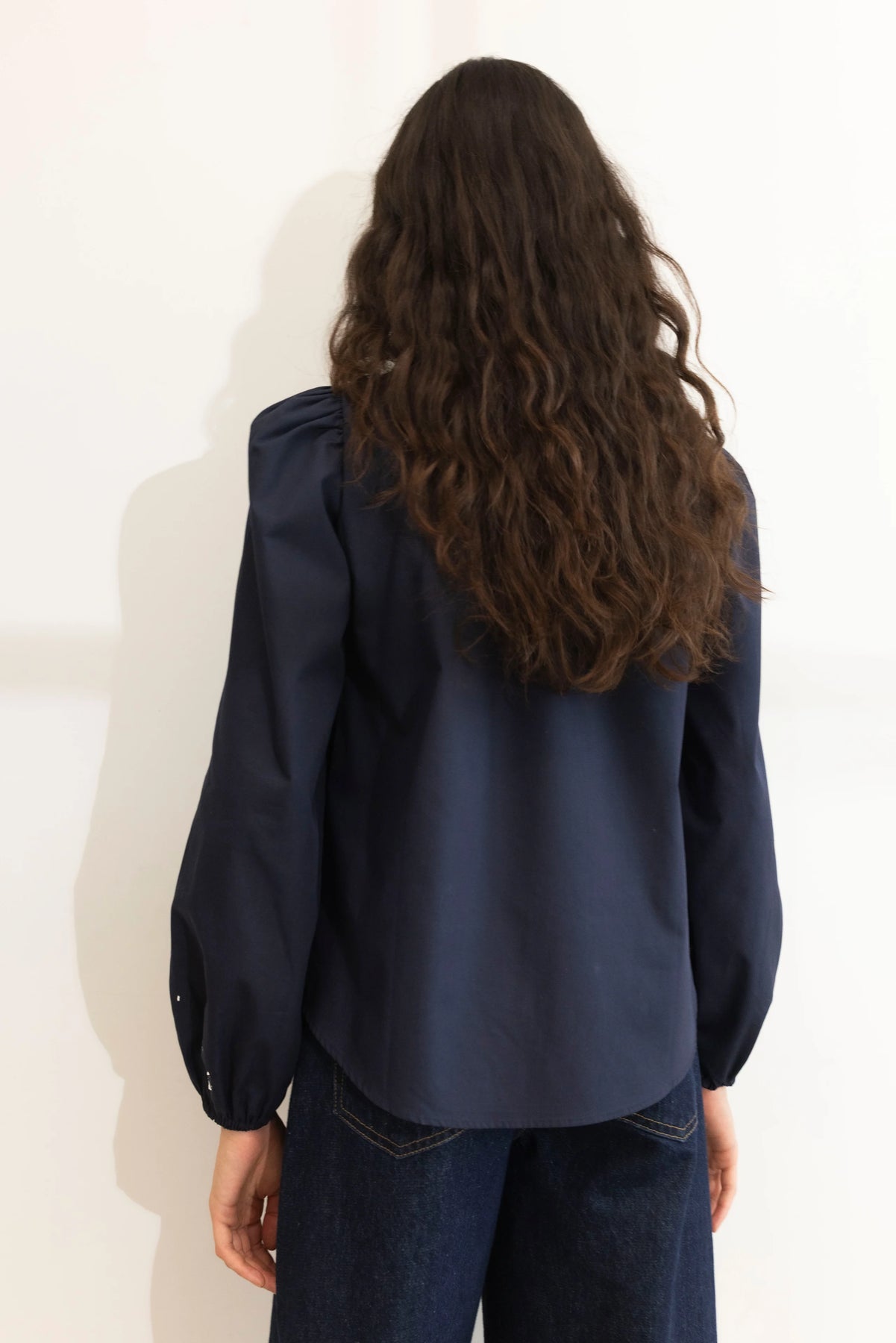 Infinity Blouse - Dark Navy