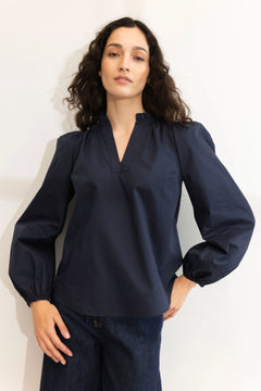 Infinity Blouse - Dark Navy