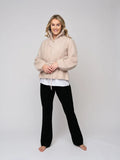 Fredrikke Chunky Cardigan - Beige Melange