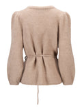 Fredrikke Chunky Cardigan - Hazel Beige