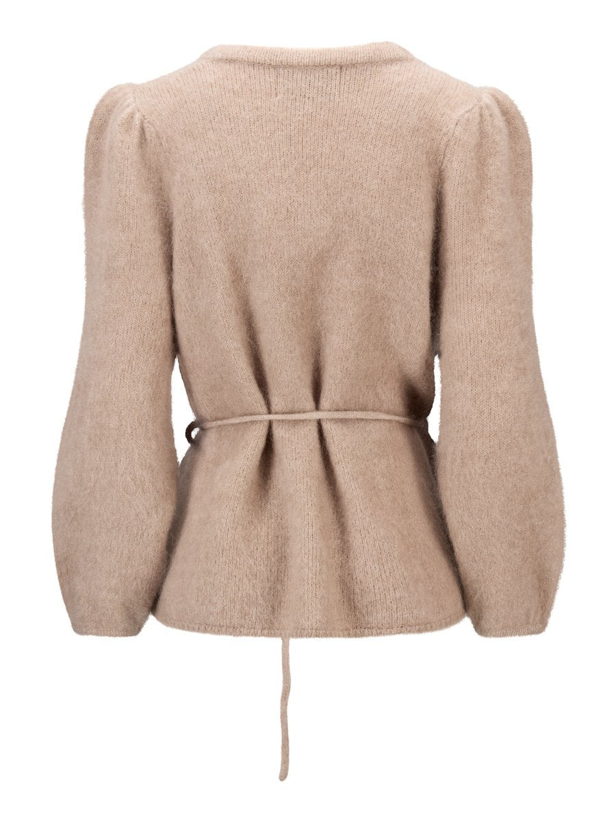 Fredrikke Chunky Cardigan - Hazel Beige