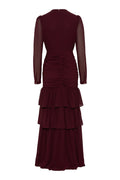 Jenna Maxi Dress - Burgundy
