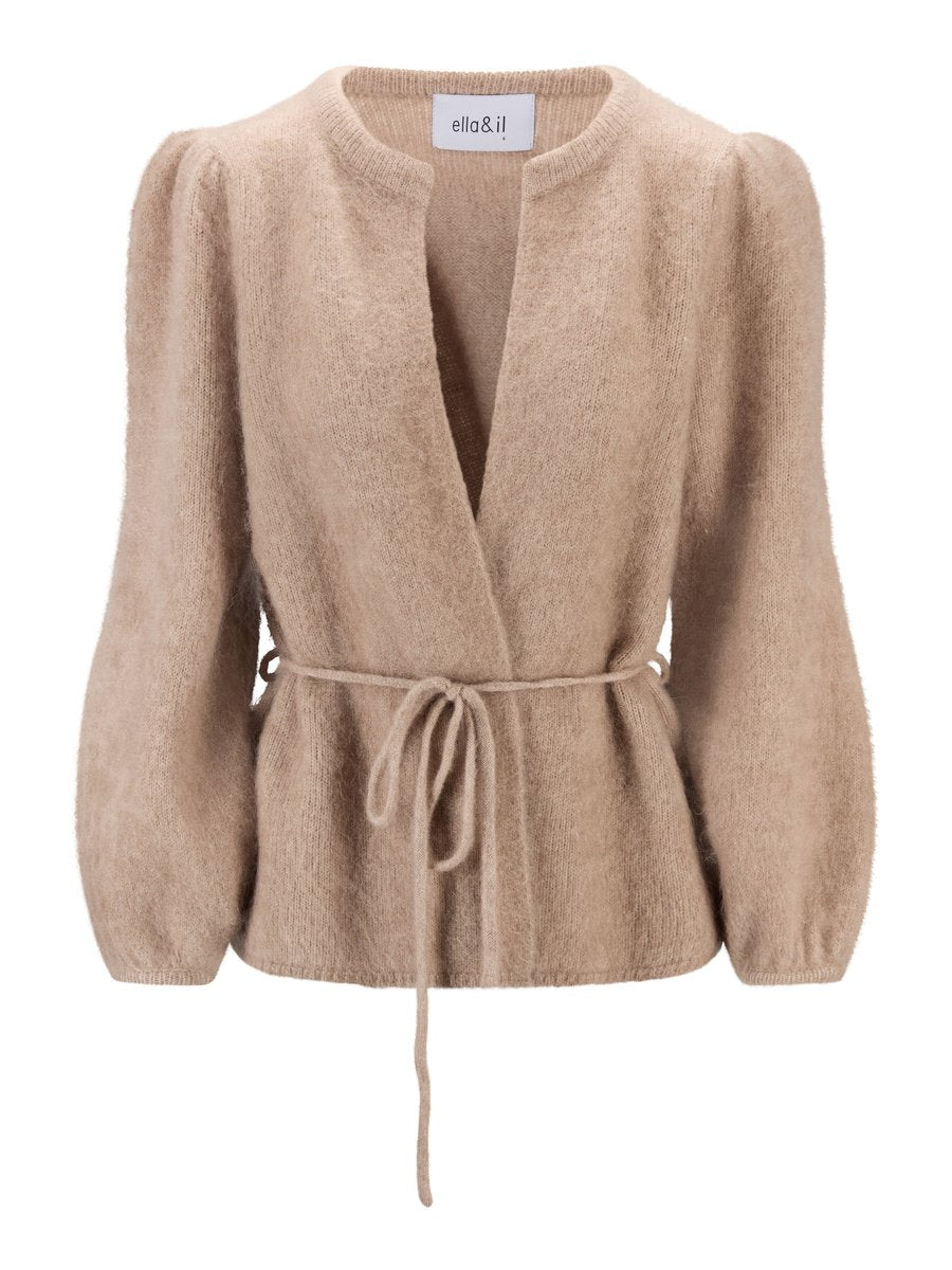 Fredrikke Chunky Cardigan - Hazel Beige