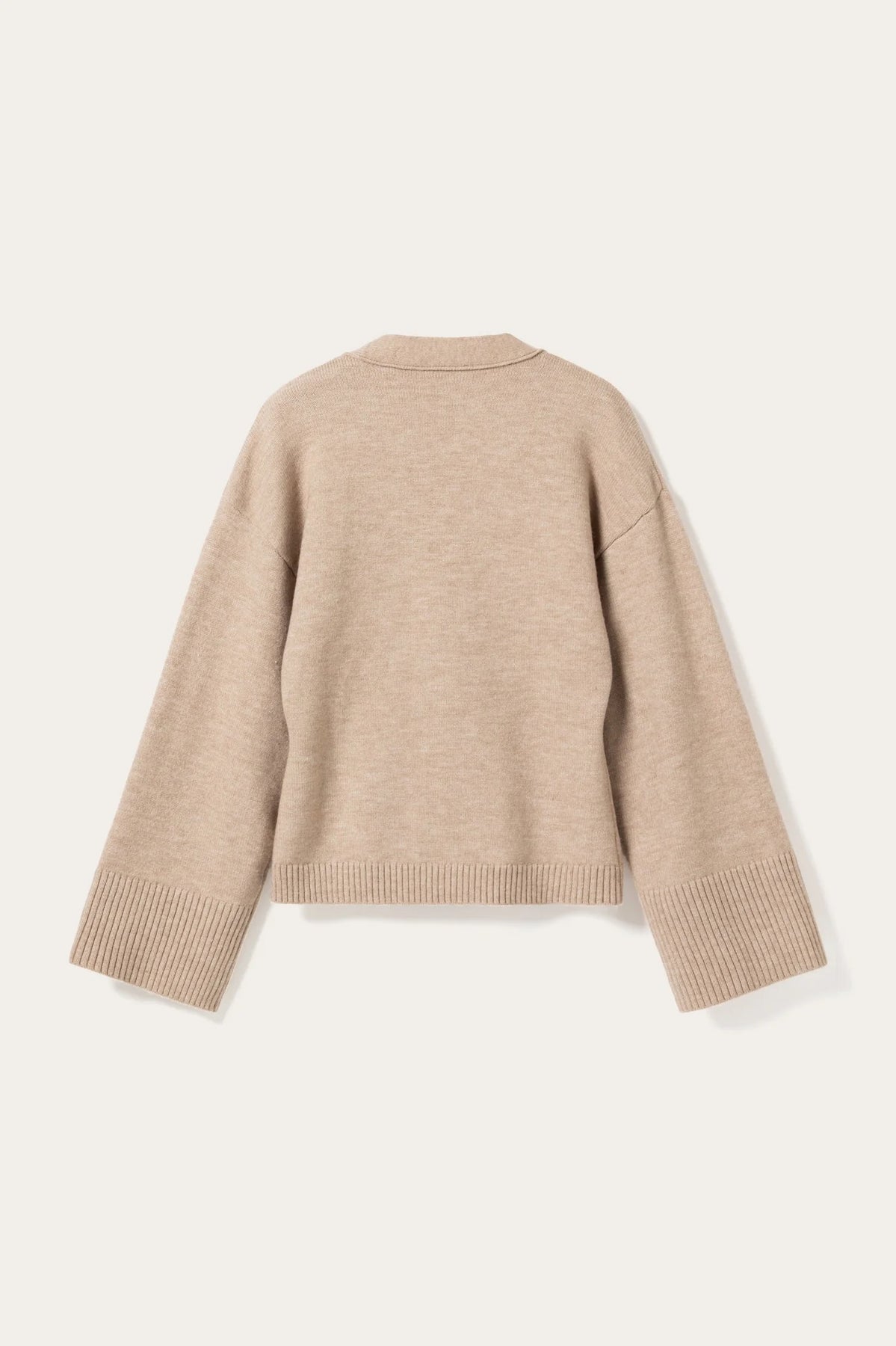 Lenyx Knit Cardigan - Sand Melange