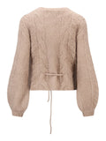Sophia Chunky Cardigan - Hazel Beige