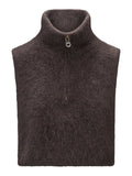Belinda Chunky High Neck - Dark Brown