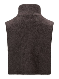 Belinda Chunky High Neck - Dark Brown