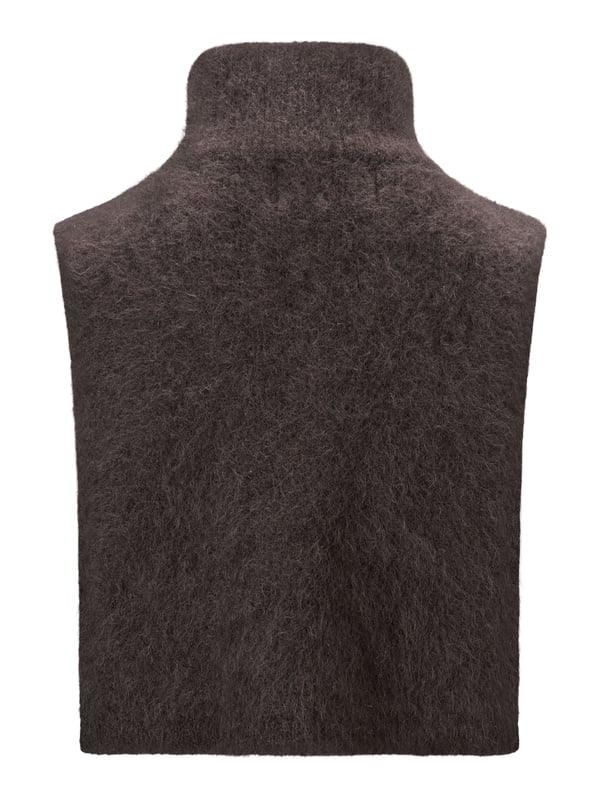 Belinda Chunky High Neck - Dark Brown