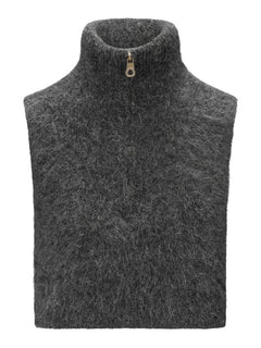 Belinda Chunky High Neck - Charcoal