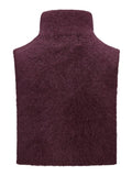 Belinda Chunky High Neck - Red Wine