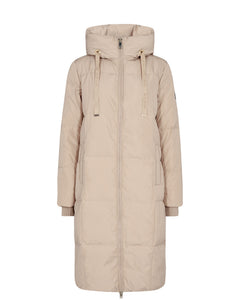 Nova Square Down Coat - Savannah Tan